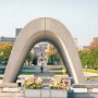 Hiroshima, Japan - Peace Memorial Park - Cenotaph for the A-bomb Victims